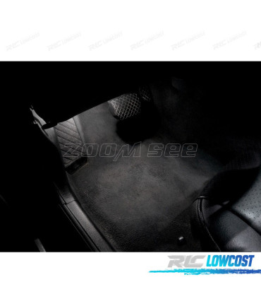 KIT 12 BOMBILLAS LED INTERIOR AUDI A4 B5 SEDAN 96-01