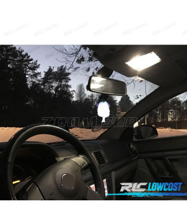 KIT 9 BOMBILLAS LED INTERIOR VOLKSWAGEN VW GOLF CABRIO CABRIOLET MK4 98-02