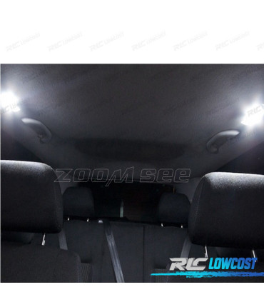 KIT 11 BOMBILLAS LED INTERIOR PARA SEAT TOLEDO MK4 KG3 13-17