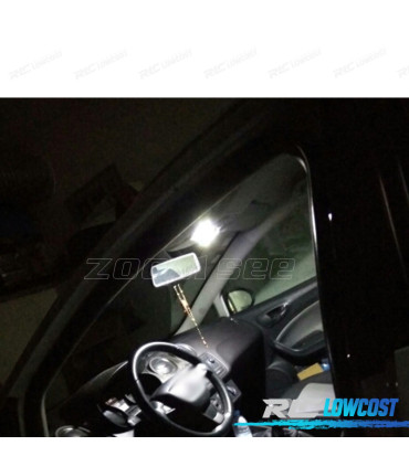 KIT 11 BOMBILLAS LED INTERIOR PARA SEAT TOLEDO MK4 KG3 13-17