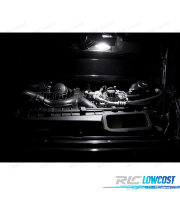 KIT 10 BOMBILLAS LED INTERIOR PARA PORSCHE 911 996 CARRERA S TURBO 4S 98-05