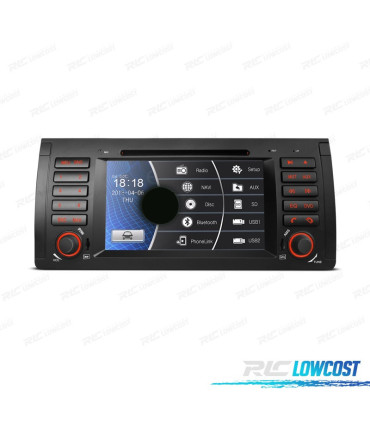 RADIO NAVEGADOR 7" BMW X5 E53 99-06 USB GPS TACTIL HD