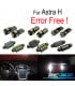 KIT 13 BOMBILLAS LED INTERIOR PARA OPEL ASTRA H OPC GTC CARAVANA BERLINA ESTATE HATCHBACK 04-09