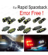 KIT 11 BOMBILLAS LED INTERIOR PARA SKODA OCTAVIA SPACEBACK NH1 12-