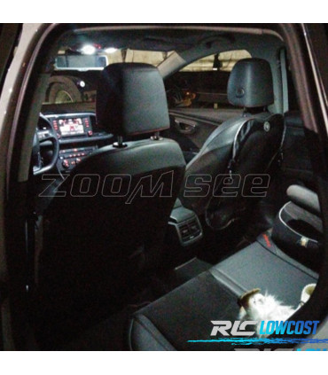 KIT 11 BOMBILLAS LED INTERIOR PARA SKODA OCTAVIA SPACEBACK NH1 12-