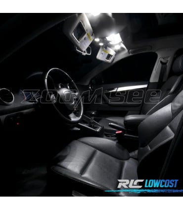 KIT 12 BOMBILLAS LED INTERIOR AUDI A3 S3 8 P 06-13