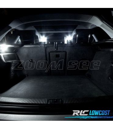 KIT 12 BOMBILLAS LED INTERIOR AUDI A3 S3 8 P 06-13