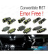 KIT 12 BOMBILLAS LED INTERIOR PARA MINI COOPER CABRIO CONVERTIBLE R57 09-15