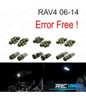 KIT 10 BOMBILLAS LED INTERIOR TOYOTA RAV4 06-14