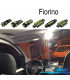 KIT 5 BOMBILLAS LED INTERIOR PARA FIAT FIORINO 07-12