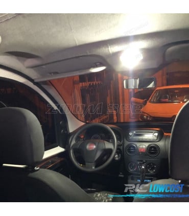 KIT 5 BOMBILLAS LED INTERIOR FIAT FIORINO 07-12