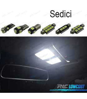 KIT 5 BOMBILLAS LED INTERIOR PARA FIAT SEDICI 06-14
