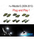KIT 7 BOMBILLAS LED INTERIOR PARA MAZDA 6 09-13