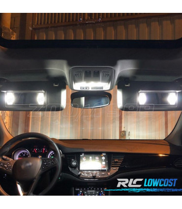 KIT 11 BOMBILLAS LED INTERIOR PARA FIAT LINEA 07-14