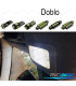 KIT 7 BOMBILLAS LED INTERIOR PARA FIAT DOBLO 00-17