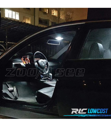 KIT 10 BOMBILLAS LED INTERIOR PARA BMW SERIE 3 E90 E91 E92 06-11