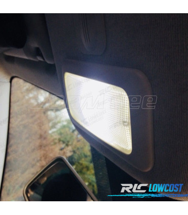 KIT 10 BOMBILLAS LED INTERIOR FIAT 188 199 00-17