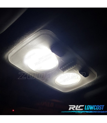 KIT 10 BOMBILLAS LED INTERIOR FIAT 188 199 00-17
