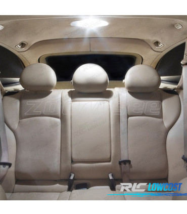 KIT 9 BOMBILLAS LED INTERIOR PARA MERCEDES CLASE C W202 C220 C230 C280 C43 AMG 93-99