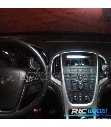KIT 9 BOMBILLAS LED INTERIOR PARA OPEL ASTRA J VAUXHALL OPC GTC SPORTS TOURER HATCHBACK 09-15