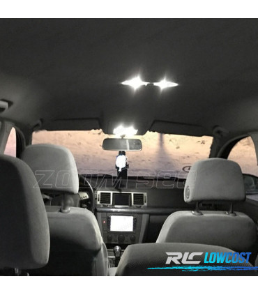 KIT 7 BOMBILLAS LED INTERIOR PARA SEAT IBIZA 3 MK III 6 K 00-02
