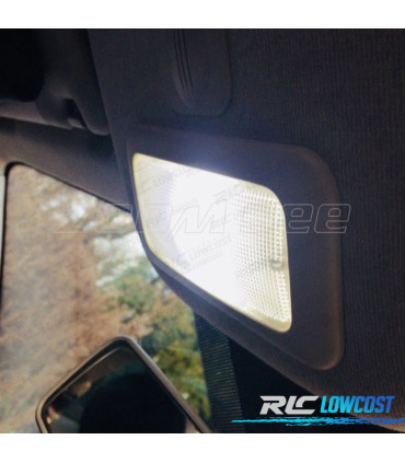 KIT 9 BOMBILLAS LED INTERIOR PARA FIAT GRANDE PUNTO 199 05-12