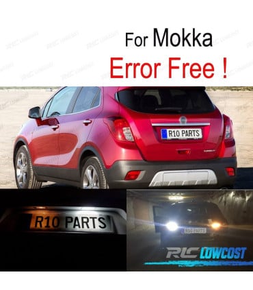 KIT 4 BOMBILLAS LED INTERIOR PARA OPEL MOKKA 12-