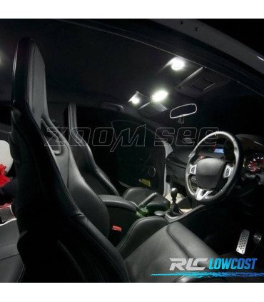 KIT 10 BOMBILLAS LED INTERIOR PARA RENAULT ESPACE 3 III MK3 97-02