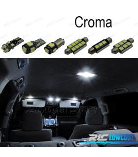 KIT 11 BOMBILLAS LED INTERIOR PARA FIAT CROMA 194 05-11