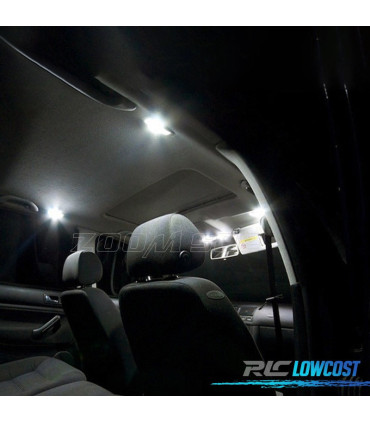 KIT DE 8 BOMBILLAS LED INTERIOR LUCES DE LECTURA PARA SEAT IBIZA IV MK4 6L 02-08
