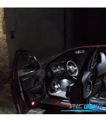 KIT 10 BOMBILLAS LED INTERIOR PARA SKODA RAPID NA2 11-