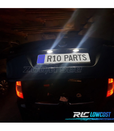 KIT 10 BOMBILLAS LED INTERIOR PARA SKODA RAPID NA2 11-