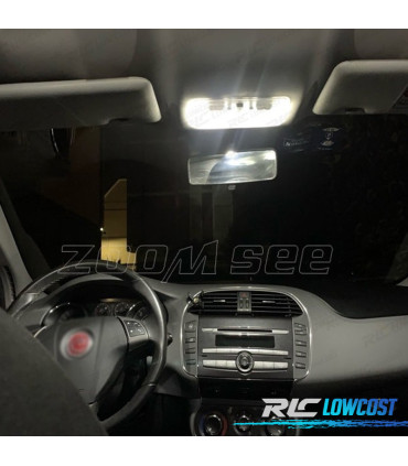 KIT 10 BOMBILLAS LED INTERIOR FIAT PUNTO EVO 09-12