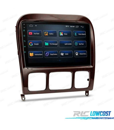 RADIO GPS ANDROID 13 MERCEDES CLASE S W220 98-05