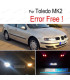 KIT 4 BOMBILLAS LED INTERIOR PARA SEAT TOLEDO MK2 1 M 1M2 99-04
