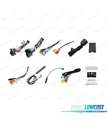 RADIO GPS ANDROID 13 PARA MERCEDES W203 00-04 CLK W209 98-05 W168 98-02 W639 W463 98-06