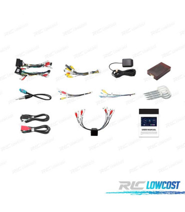 RADIO GPS ANDROID 12 AUDI A3 8P 8PA USB GPS TACTIL HD OCTA-CORE