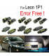 KIT 13 BOMBILLAS LED INTERIOR PARA SEAT LEON MK2 1 P 1P1 05-12