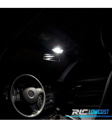 KIT 8 BOMBILLAS LED INTERIOR BMW 1 SERIE F20 F21 HATCHBACK 114I 116I 118I 120D 125D 125I M135I XDRIVE 12-14