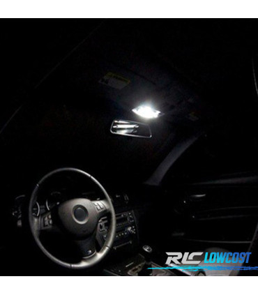 KIT 10 BOMBILLAS LED INTERIOR BMW 1 SERIE F20 F21 HATCHBACK 114I 116I 118I 120D 125D 125I M135I XDRIVE 12-14