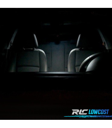 KIT 10 BOMBILLAS LED INTERIOR PARA BMW 1 SERIE F20 F21 HATCHBACK 114I 116I 118I 120D 125D 125I M135I XDRIVE 12-14