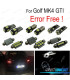 KIT 15 BOMBILLAS LED INTERIOR PARA VOLKSWAGEN VW GOLF 4 MK4 JETTA GTI 99-05