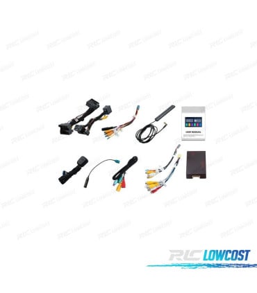 RADIO GPS ANDROID 13 PARA BMW SERIE 3 E46 PANTALLA TÁCTIL 7"