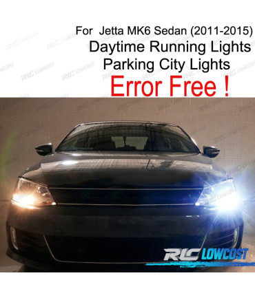 KIT 4 BOMBILLAS LED INTERIOR PARA VOLKSWAGEN VW JETTA 6 MK6 MKVI 11-15
