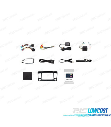 RADIO GPS ANDROID 12 PARA SKODA OCTAVIA YETI 08-14