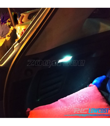 KIT 14 BOMBILLAS LED INTERIOR PARA RENAULT MEGANE III 3 MK3 HATCHBACK 09-15