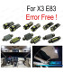 KIT 14 BOMBILLAS LED INTERIOR BMW X3 E83 04-10