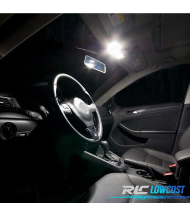 KIT 14 BOMBILLAS LED INTERIOR PARA VOLKSWAGEN VW JETTA 6 MK6 MKVI SEDAN 11-18