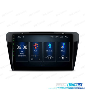 RADIO GPS ANDROID 10 PARA SKODA OCTAVIA 14-16