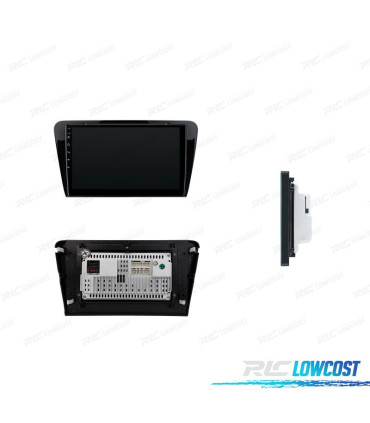 RADIO GPS ANDROID 10 PARA SKODA OCTAVIA 14-16